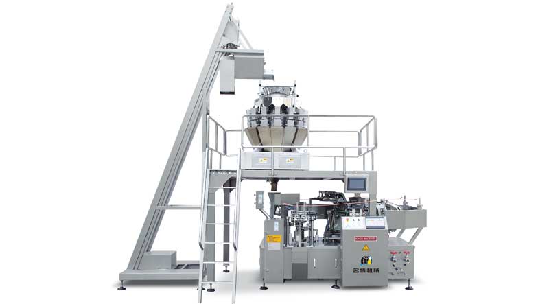 MB8ZK10-130/150/200Screw Type Multi-heads Weigher Automatic Metering vacuum Packing Machine