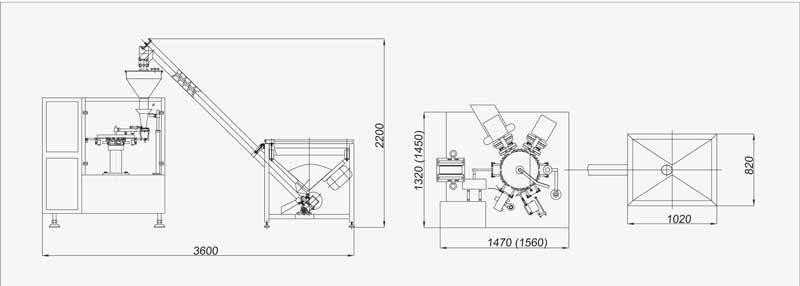 MB8-200FPowder Automatic Packaging Machine承印材料